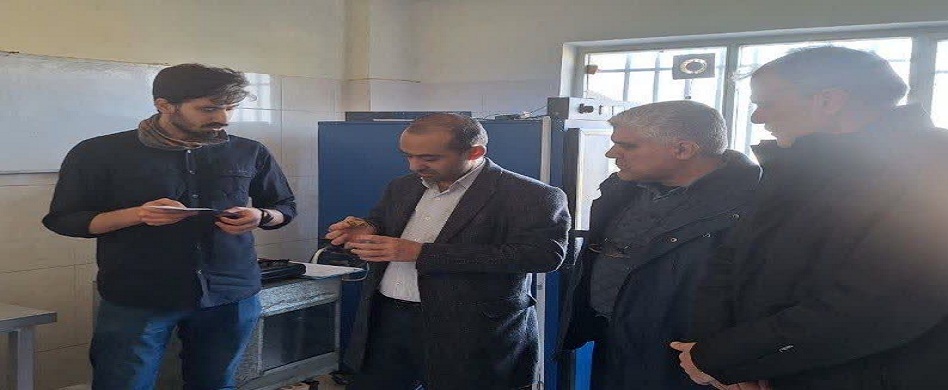 بازدید دکتر نظری از دهکده فناوری و نوآوری پردیس کشاورزی پارک استان